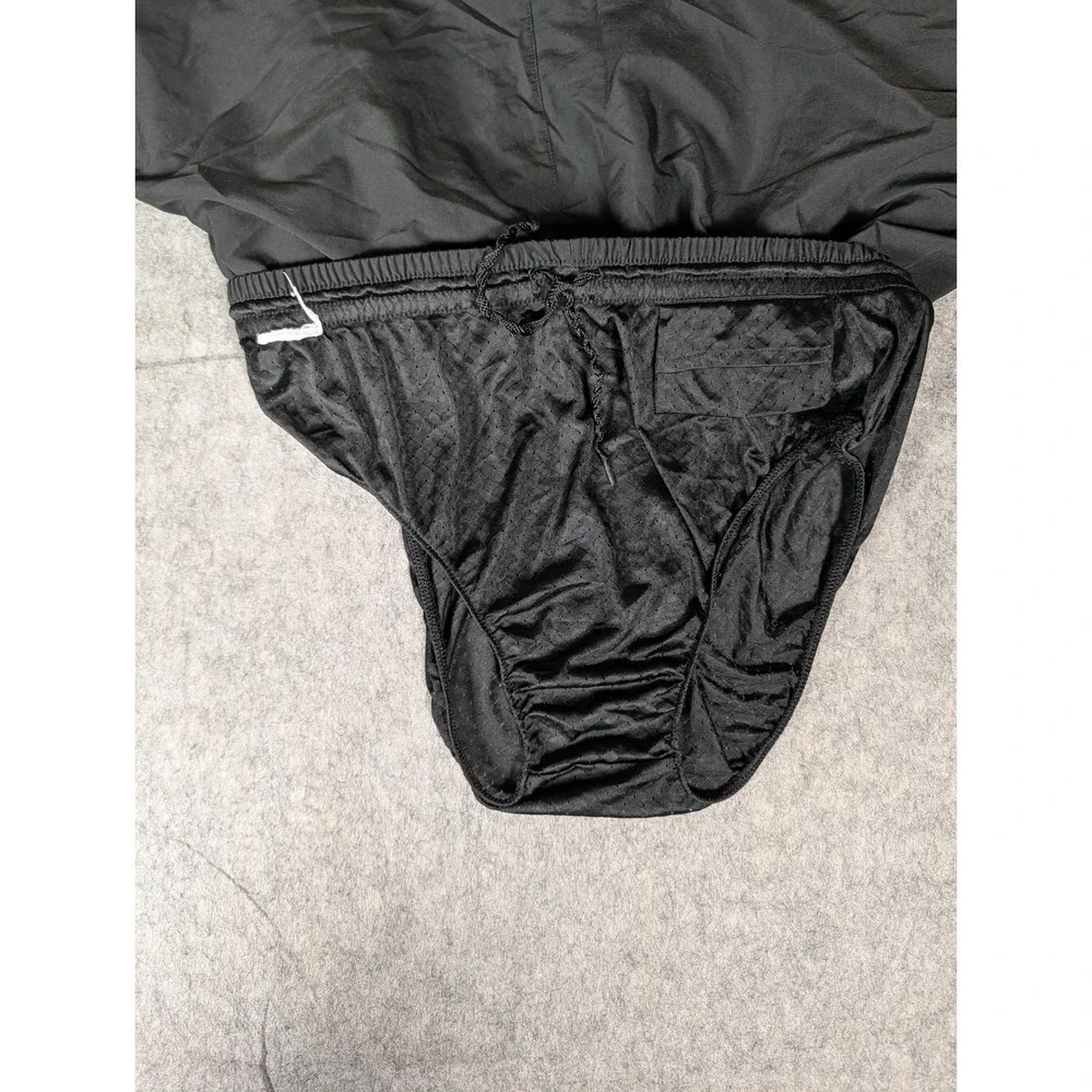 Adidas Climalite Black Running Shorts Reflective Athletic Lined Gym Shorts